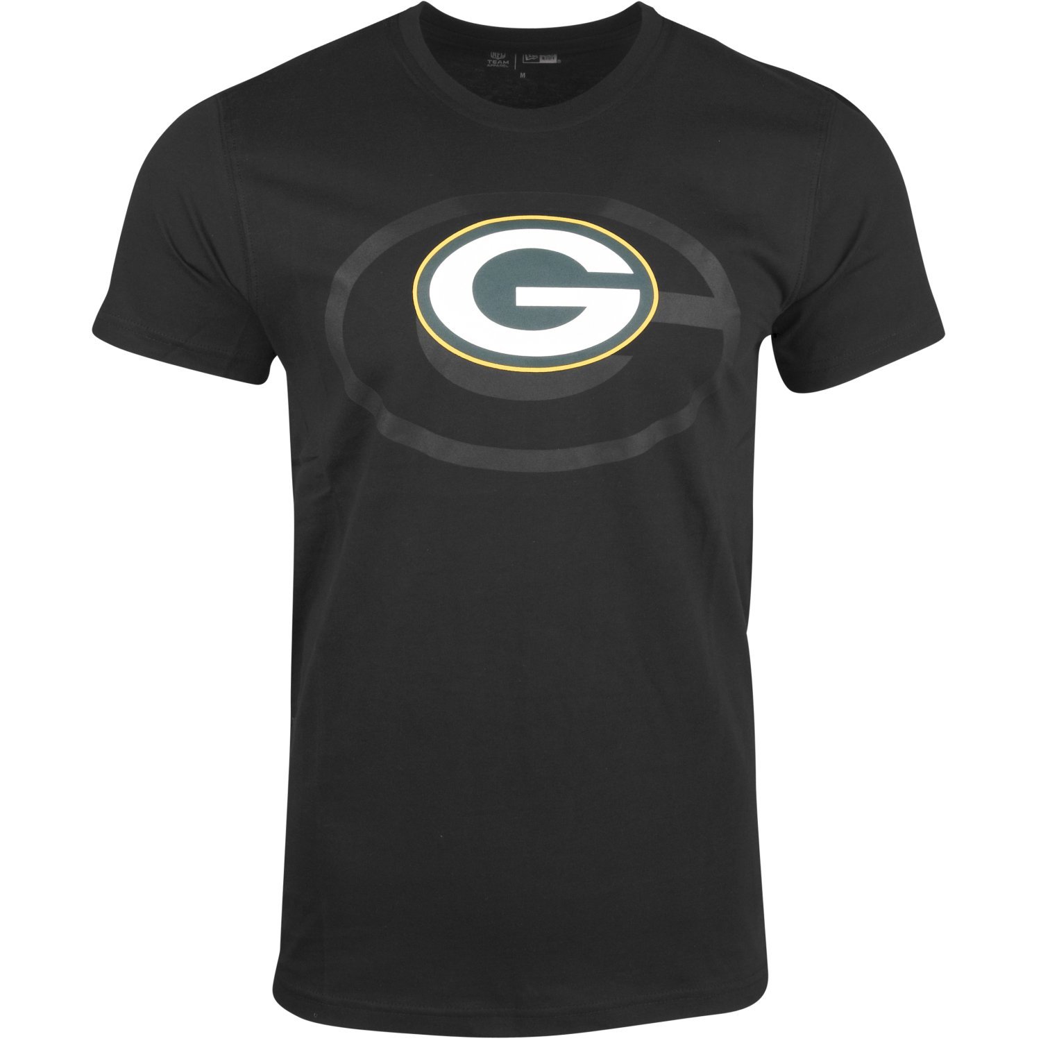 New Era Men's Green Bay Packers Fan Shirt - Nfl 2.0 Black - M