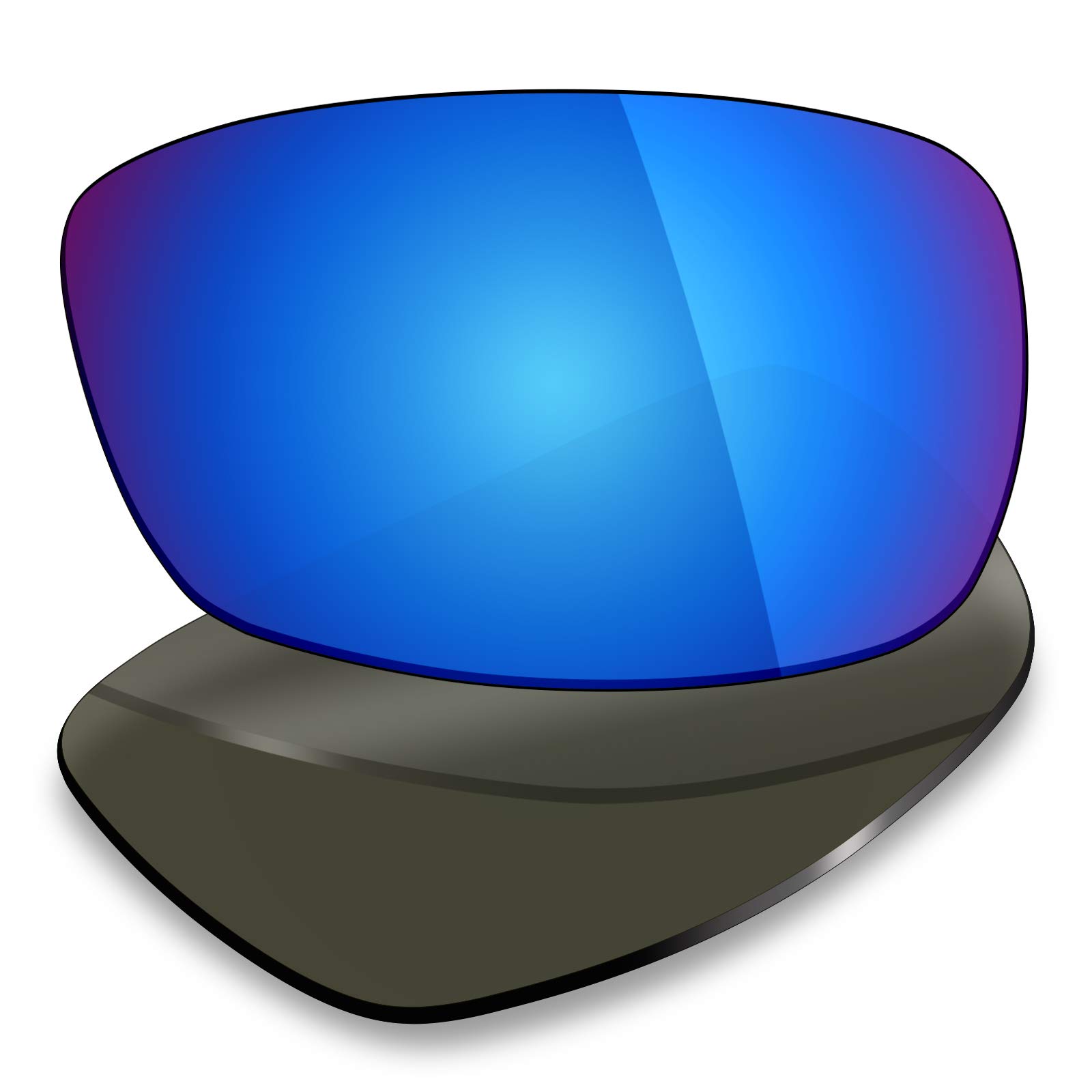 Mryok Polarized Replacement Lenses for Oakley Crosshair 2.0 OO4044-64mm - Ice Blue