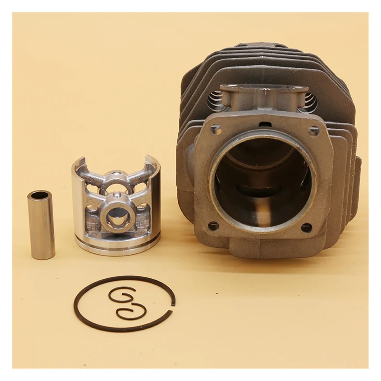 Zestaw tłoka cylindra 45 mm pasuje do pił łańcuchowych Husqrvan 154 154XP 254 254XP do pił ogrodowych, część zamienna 503503903 503503901