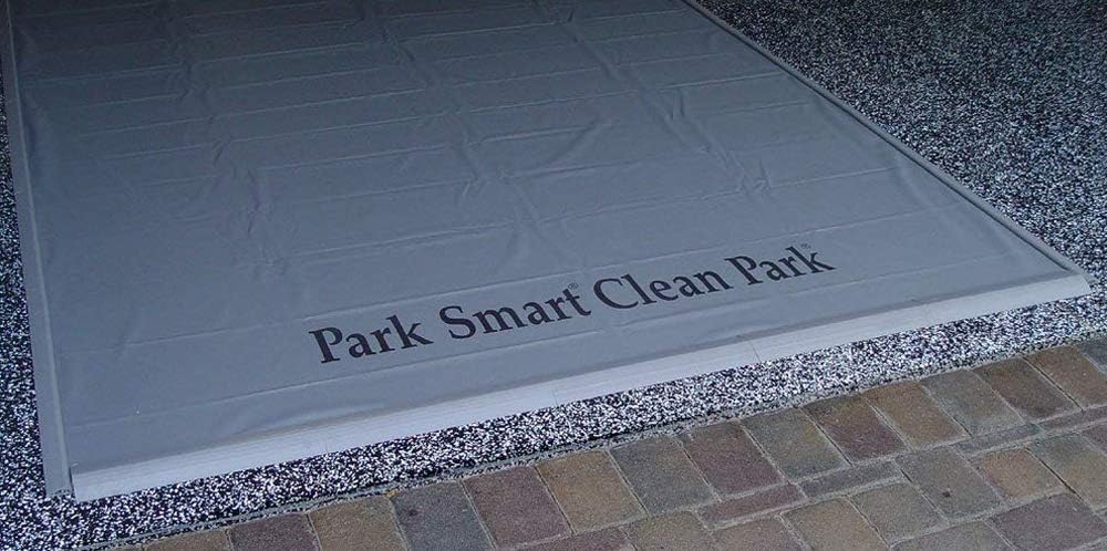 Park Smart 50-mil Heavy Duty 7.5 x 22 Vinyl Garage Mat - Gray