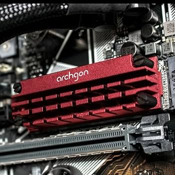 Amazon | Archgon M.2 2280 PCIe NVMe SSD対応 専用放熱 アルミ