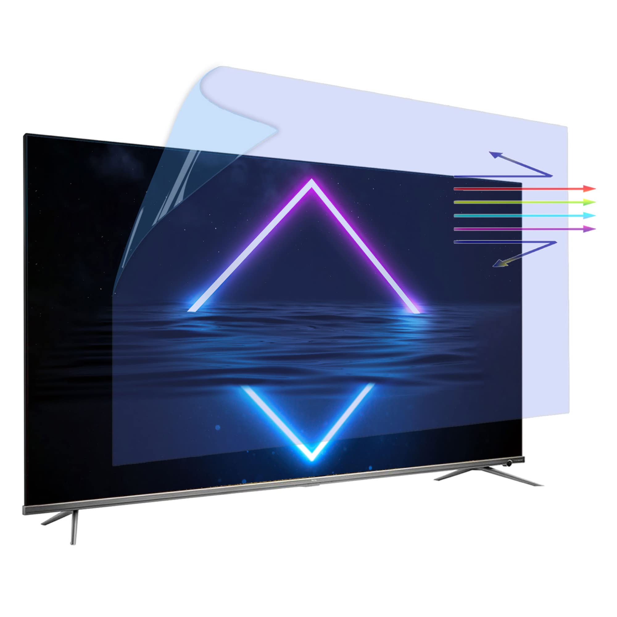 Osłony ekranu telewizora, Od 58-calowej folii przeciwodblaskowej AntiBlue Light Monitor LCD