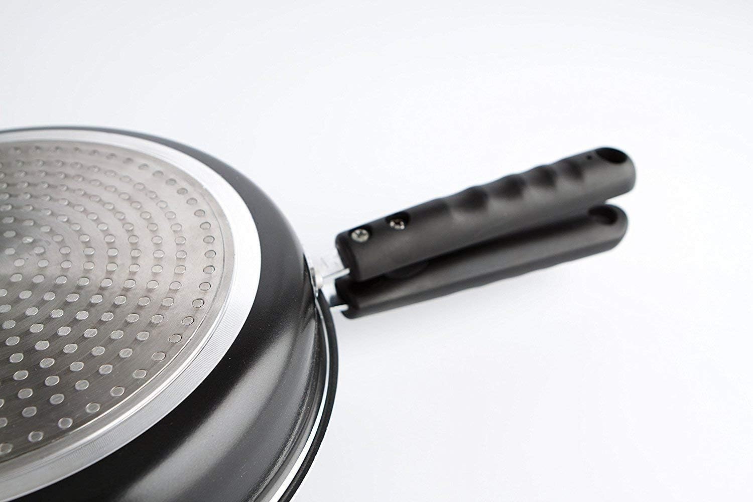Doble Sartén Voltea Tortillas - Tortillera - Sarten para Tortilla Patatas - Sarten Doble para Tortillas - Vitro-Inducción - 28 cm