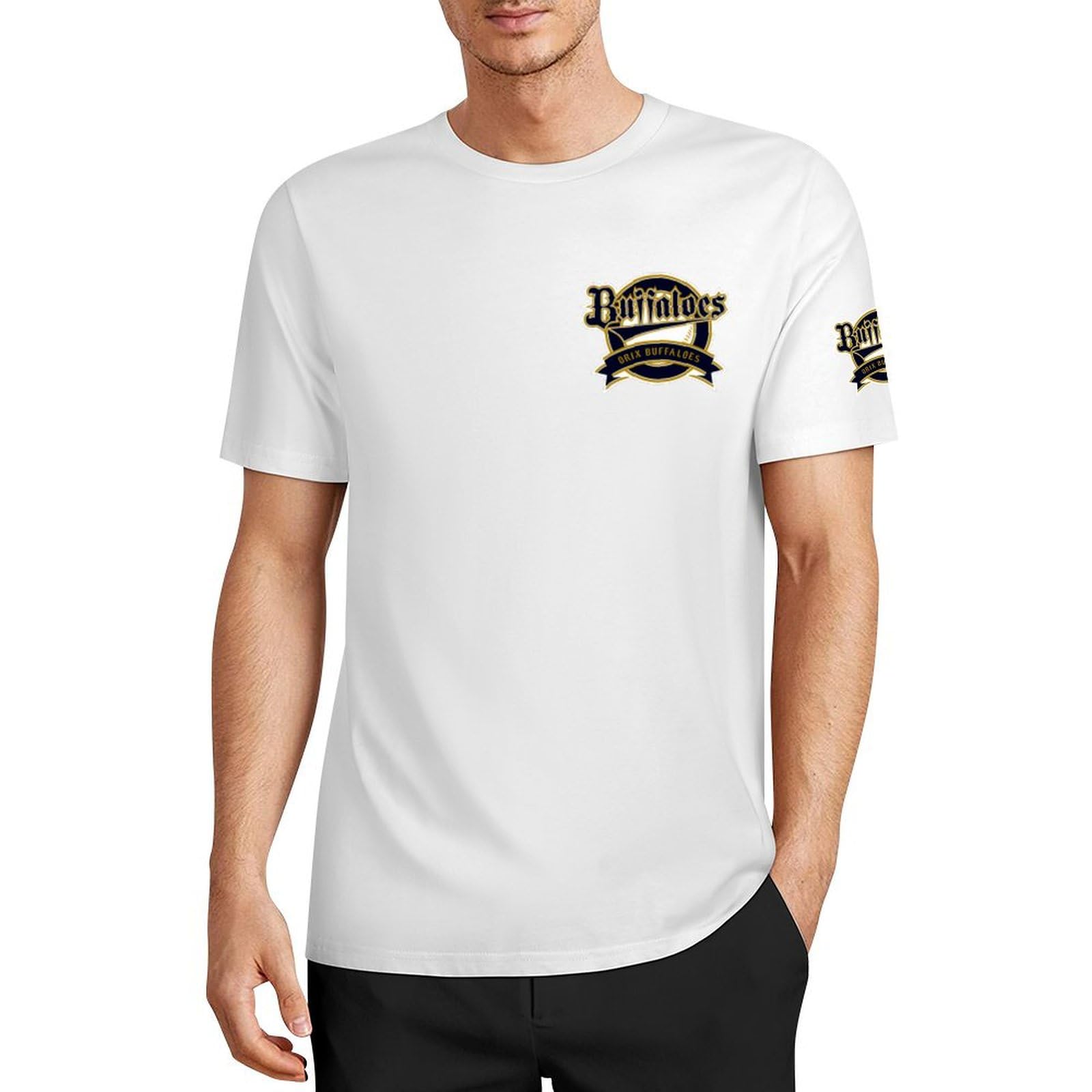 Amazon.co.jp: メンズ Tシャツ オリックス・バファローズ 半袖 