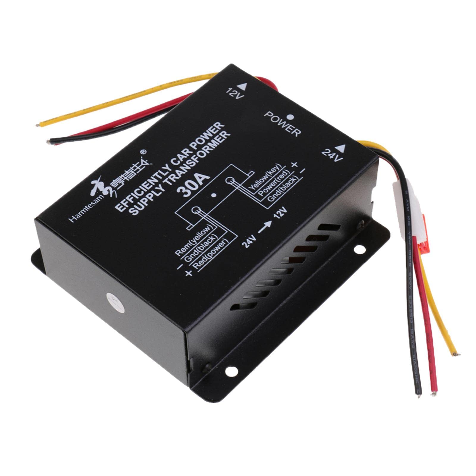 ATORSE® Car Dc 24V to 12V 30A Power Supply Voltage Step Down Transformer Converter-image-14