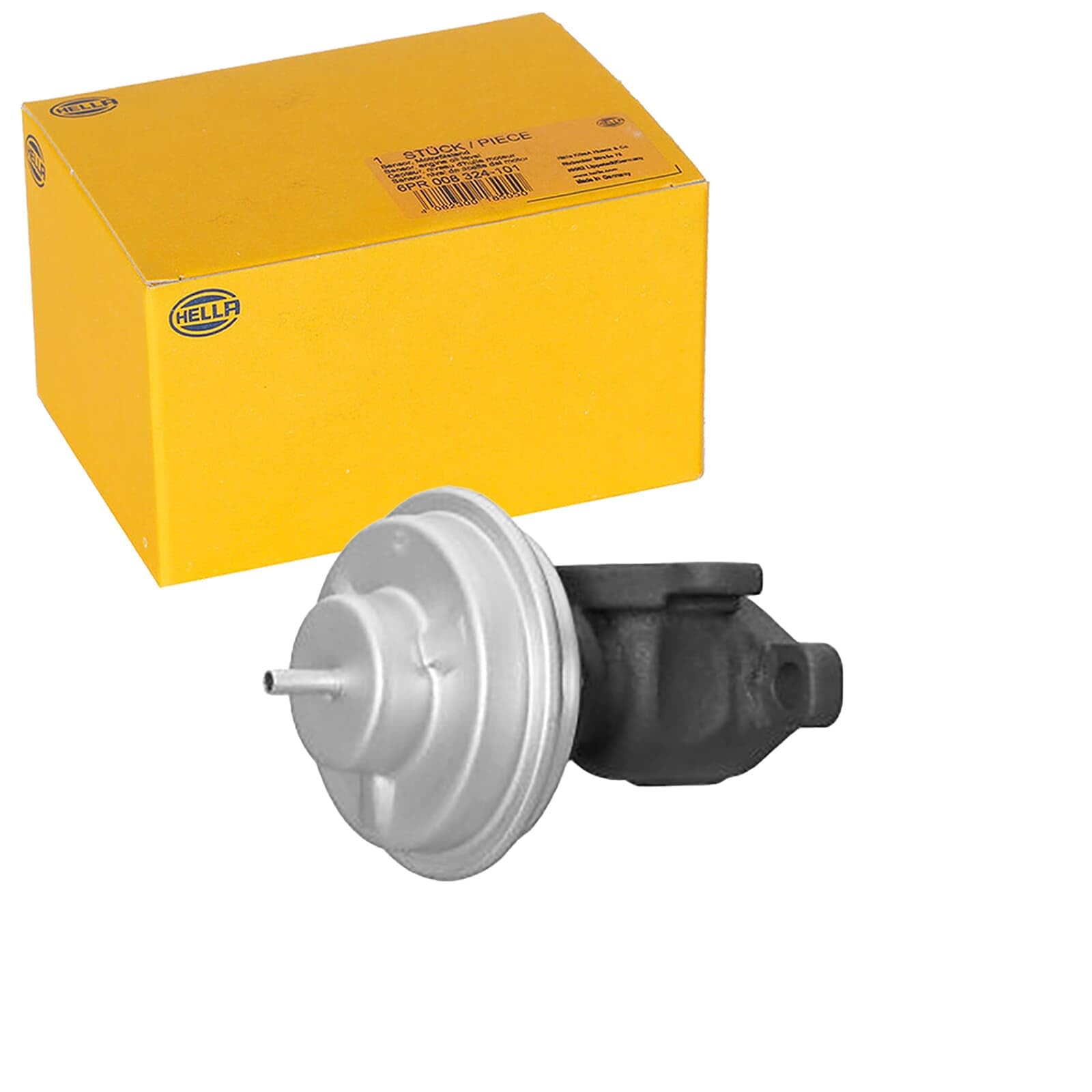 HELLA 6NU 014 865-681 Vanne EGR - pneumatique - avec bagues d’étanchéité