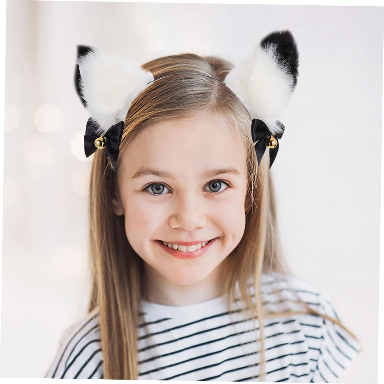 GALPADA 6pièces Bandeau Oreilles De Chat Furry Pour Cosplay Accessoire De Fête Halloween Et Événements Festifs