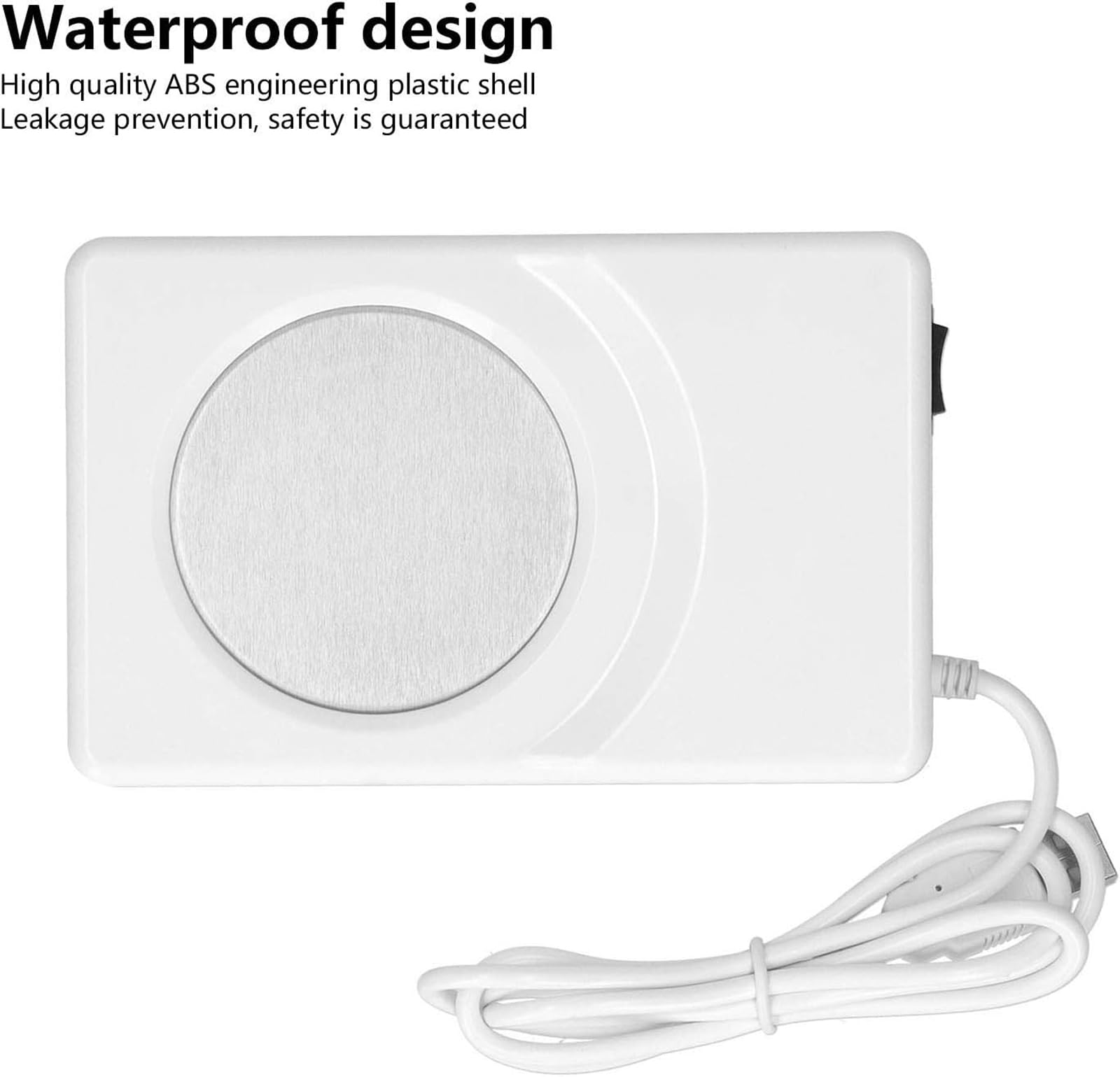 Enfriador De Tazas Eléctrico, Tapete Calefactor De Una Tecla para Calentar Y Enfriar Café, Té, Agua, Cacao, Leche Y Bebidas