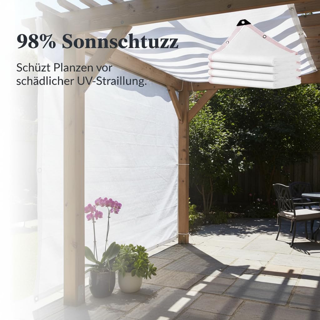 Schattier für Pflanzen, 98%, Size to 2