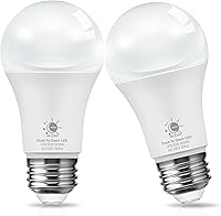 Vista 7 de L LOHAS LED Bombillas de luz del atardecer al amanecer, bombilla E26 de encendido/apagado automático, bombillas para exteriores, bombillas de luz
