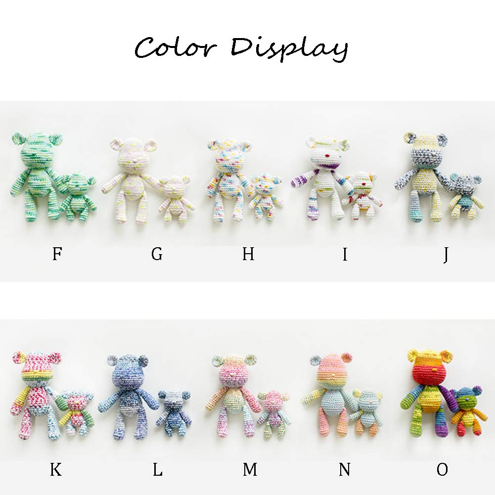 300G Segment Gefärbtes Spitze Garn-Bällen für Häkeln und Stricken Kleider Kleidung Tücher Halsbänder Taschen Puppen Hüte, Regenbogen,C