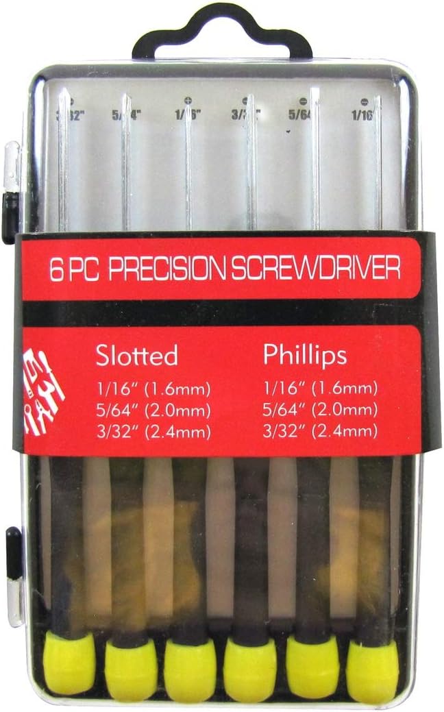 Amazon.com: Tool Repair Kit Precision Screw Driver Set Torx + Flat Head ...