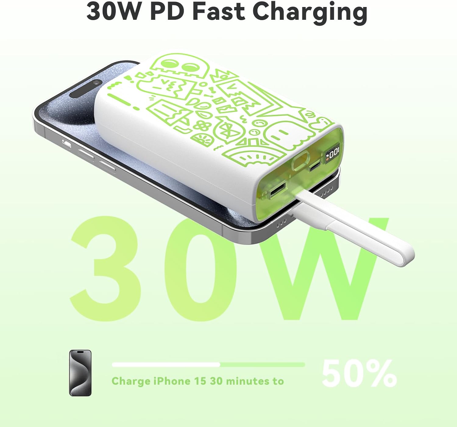 Charge rapide PD 30 W