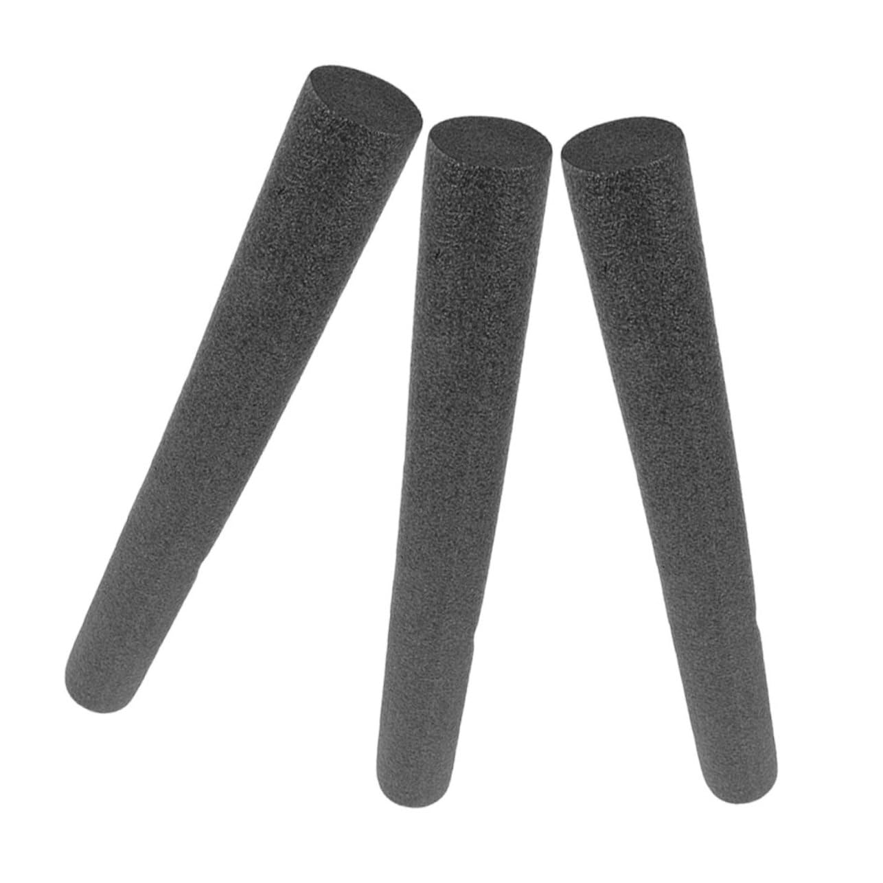 BESPORTBLE 3pcs Set Basketball Guard Pad Blocking Rod for Sports Basketball Blocking Equipment Indoor Silent Basketball Blocking Stick for Basketball Sports Practice Rod Pearl Cotton Black