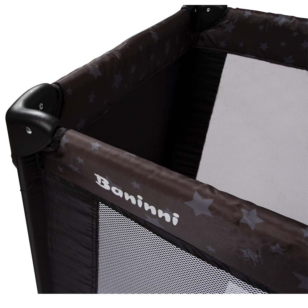 Baninni Lit Parapluie Nilo Noir Étoiles