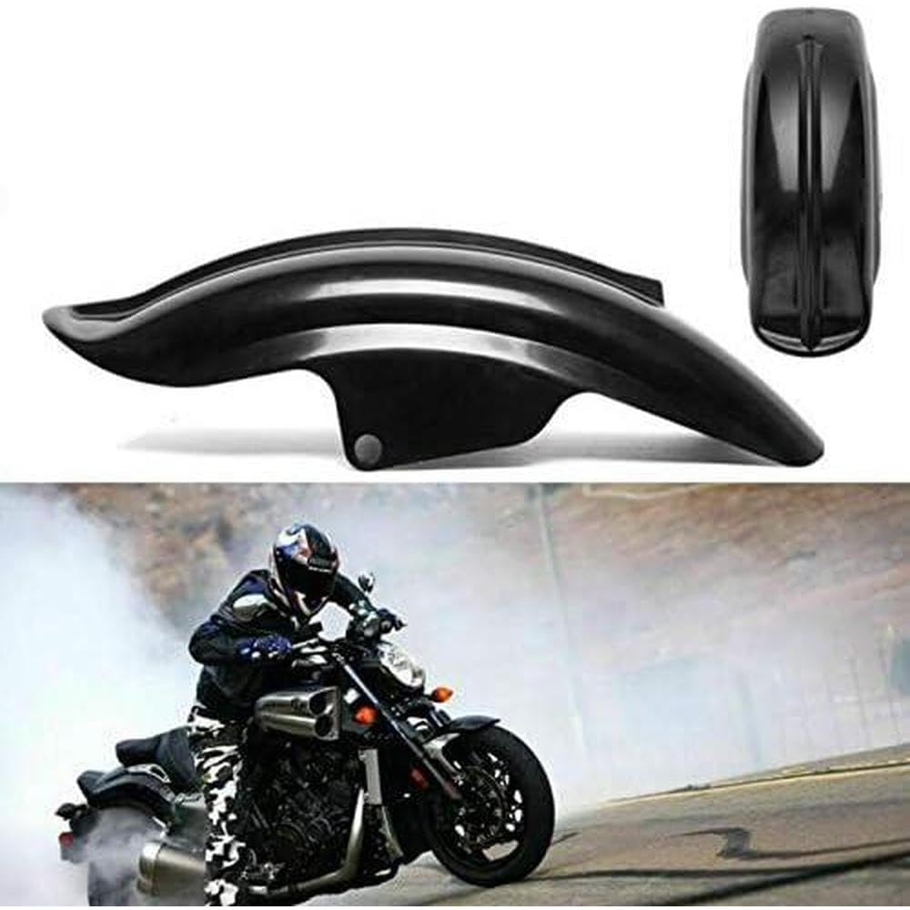 Baceyong - Garde-boue arrière de moto avec protège-boue compatible avec les modèles Sportster 1994-2003 883 883R 1200 compatible avec les motos chopper et cruiser