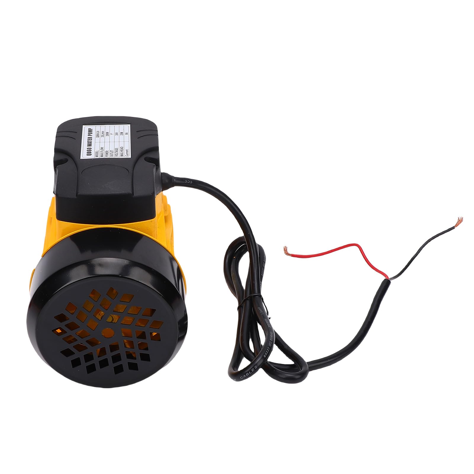 Pompa dell'acqua solare da 200 W con hub per irrigazione e drenaggio, corsa 25 m, portata 35 l/min, materiali durevoli