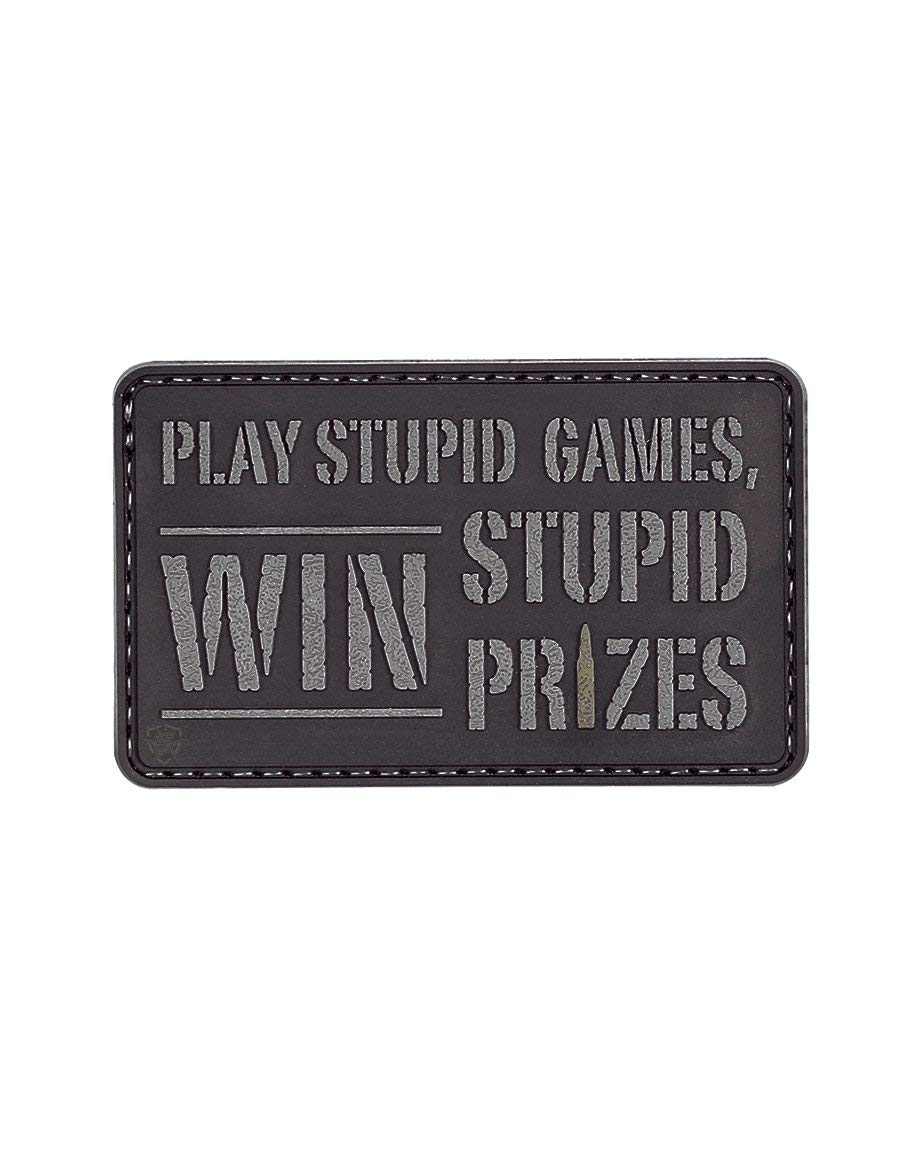5ive Star Gear "Stupid Games Quote Morale Patch, One Size, Multi-Colored