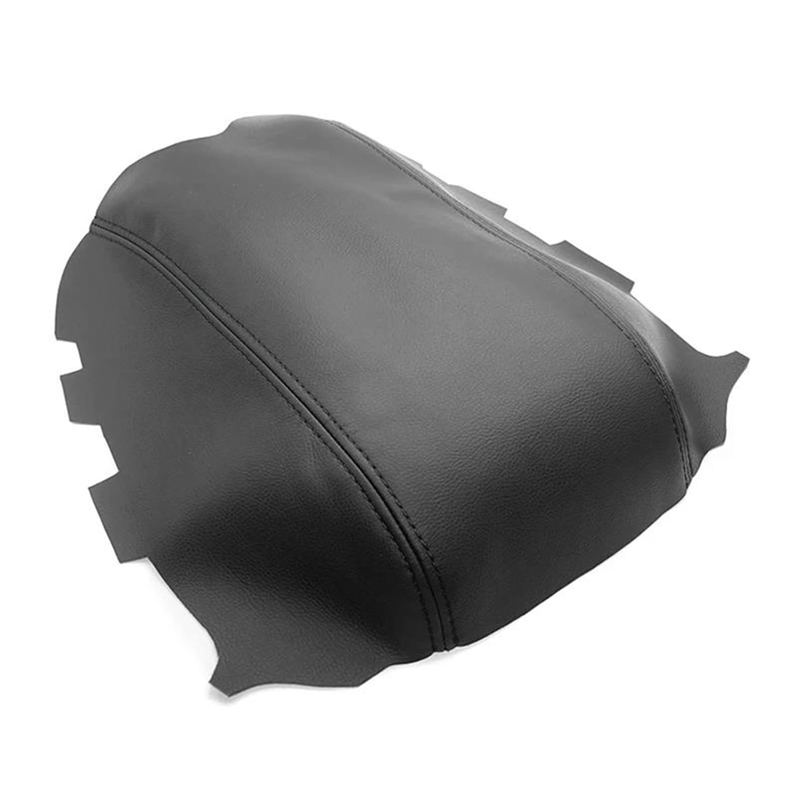 Noheeu Black Car Center Console Cover Armrest Box Leather Cover Sticker Decoration For Infiniti G37 2010 2011 2012 2013 2014(Black)