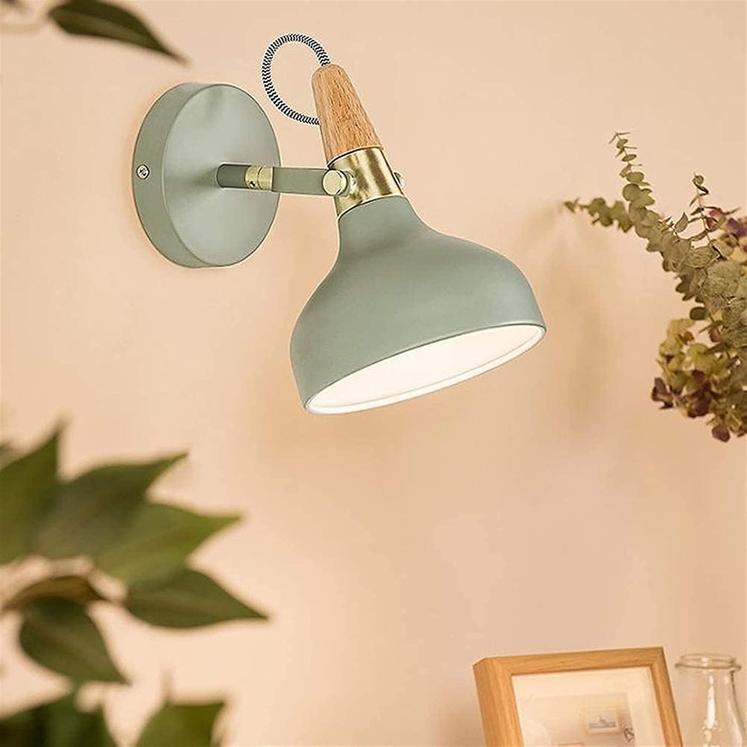 Lámpara de pared retro WQHPLMD para iluminar zonas oscuras del salón 6