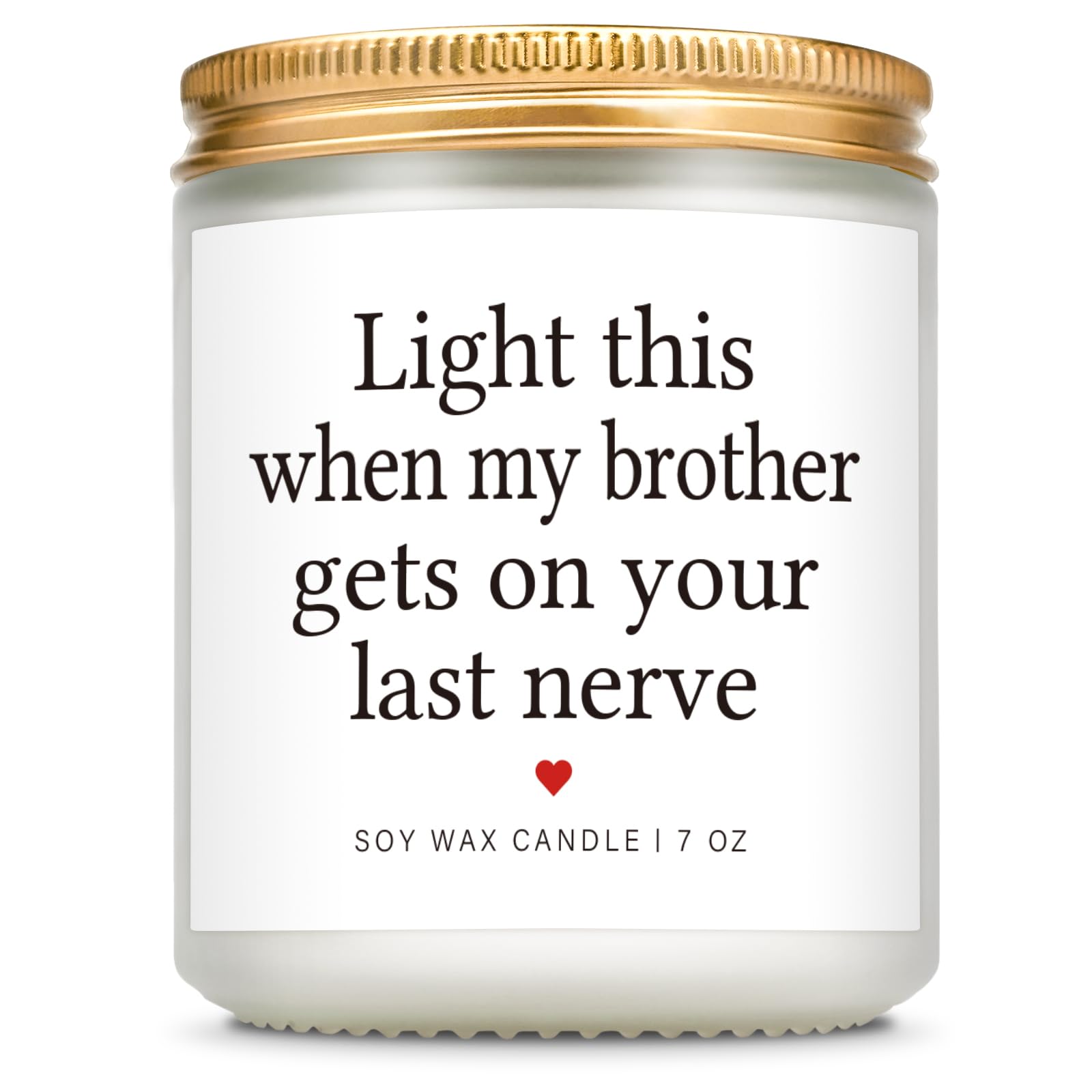 Giftasy Funny Sister in Law Gifts - Handmade Lavender Soy Wax Candle 7oz - Gift for Sister in Law, Birthday Christmas Family Gifts for Women