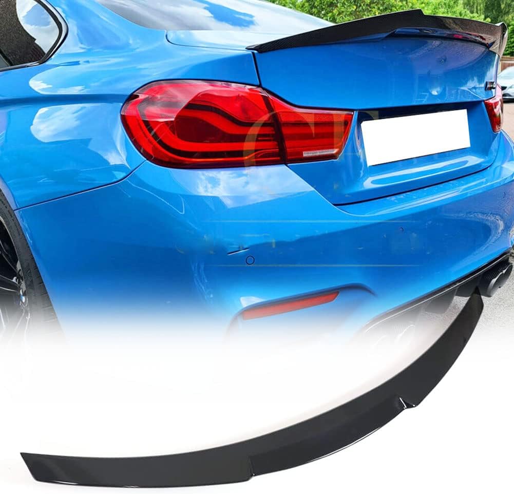 F82 Trunk Spoiler for BMW 4 Series F82 M4 Coupe 2014-2020 Rear Trunk Spoiler Boot Highkick Wing Lip Factory Outlet (Fiberglass)