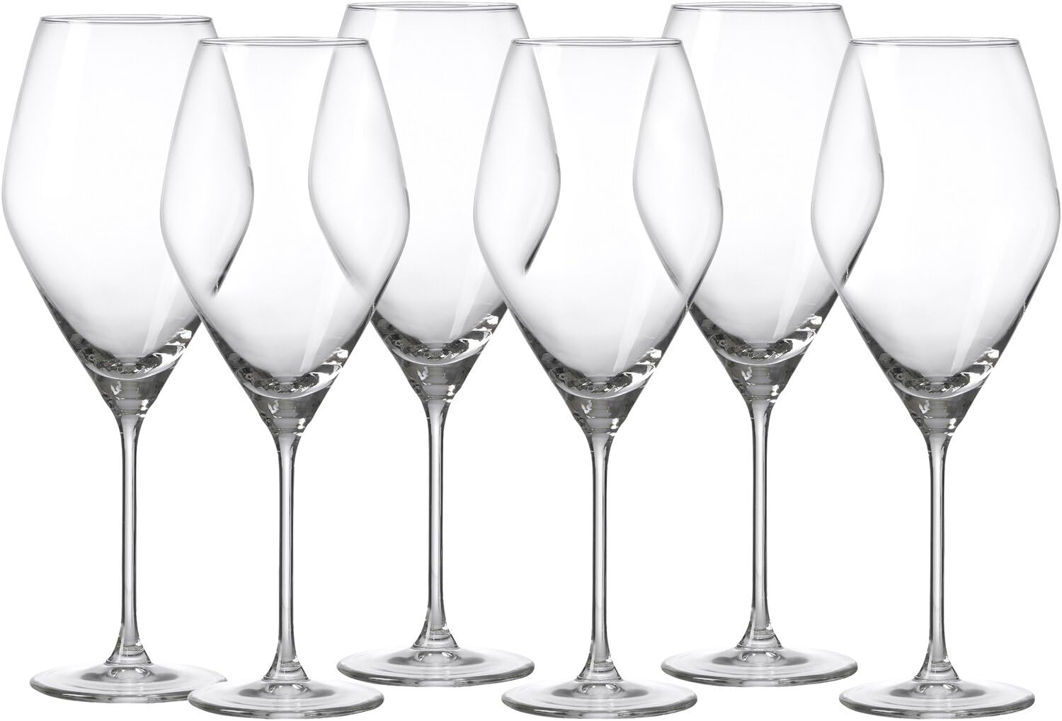 Ritzenhoff & Breker Salsa Red Wine Glasses Set of 6 470ml Glass