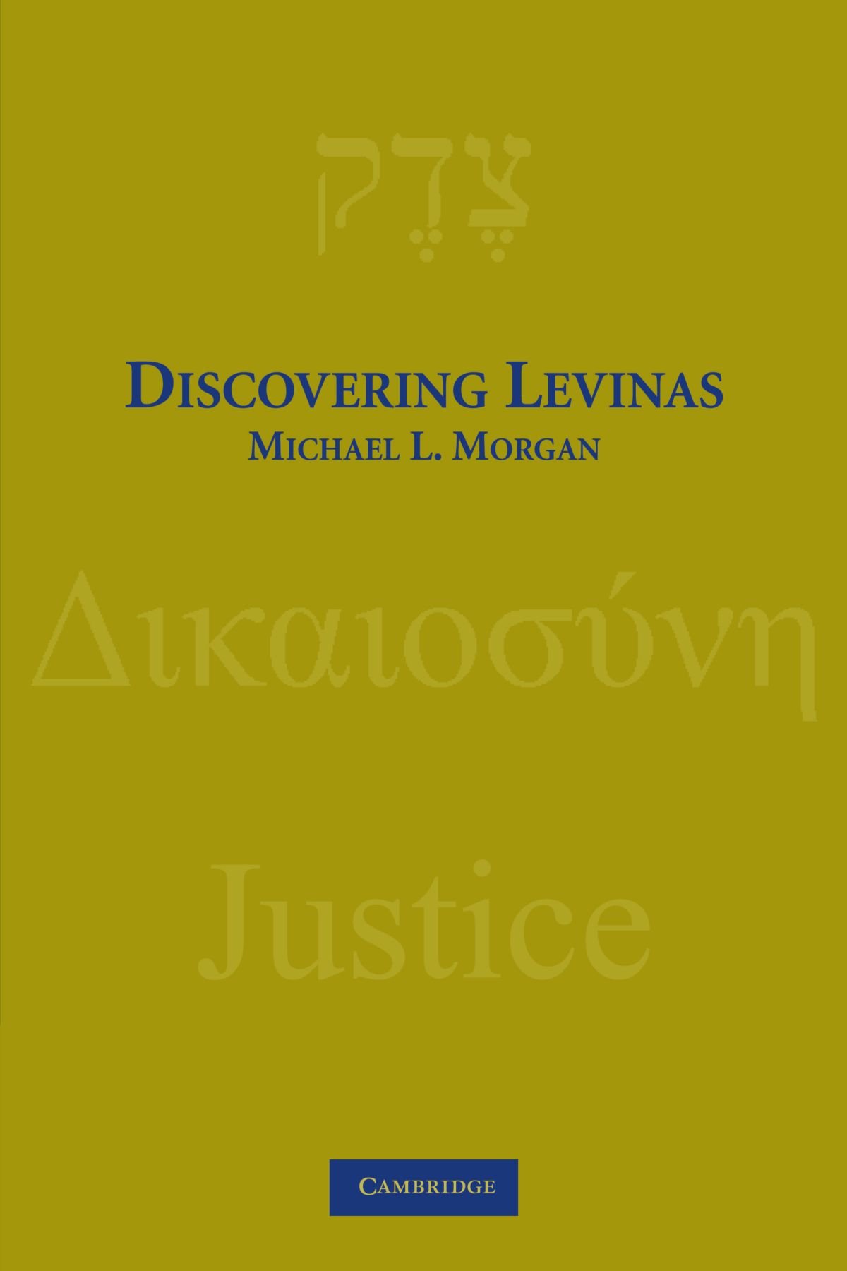 Discovering Levinas Morgan Paperback Cambridge University Press 9780521759687