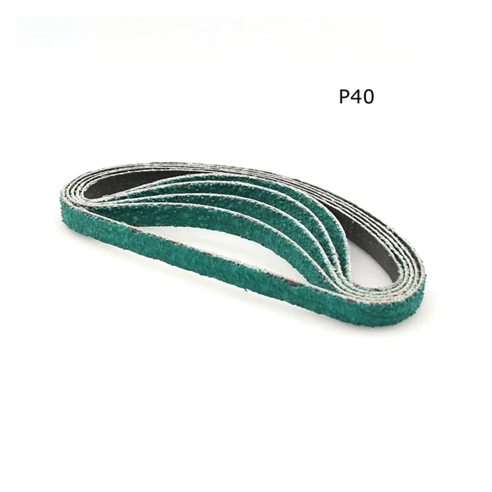 10 Pezzi 10x330mm 3/8 "x 13" 3/M 577F Nastro abrasivo allo zirconio corindone Dimensioni Nastro abrasivo Grana 40/60/80/120 for Strumento di macinazione a Nastro Metallico(80)