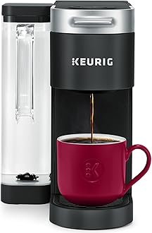 K-Supreme Single Serve K-Cup Pod Coffee Maker, MultiStream Technology, 4 Brew Sizes, 66oz Dual-Position Removable Reservoir, Black
