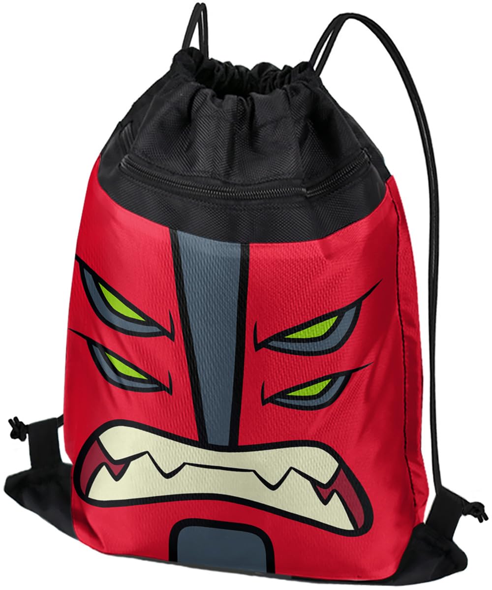 LOGOVISION Ben 10 Four Arms Drawstring Backpack Sports Bag Sackpack 17