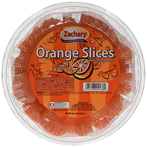 Zachary Artificial Orange Flavored Slices 32oz. (32 oz) - //coolthings.us