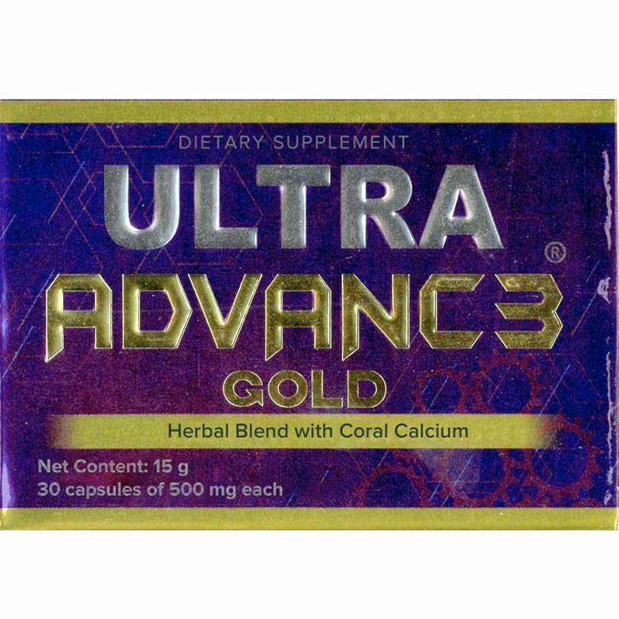 Turmeric Ultra Advance 3 Gold Glucosamine Chondroitin Joint Support Formula – Advanced Triple Action Relief for Mobility & Flexibility – Non-GMO, Gluten-Free and Joint Supplement