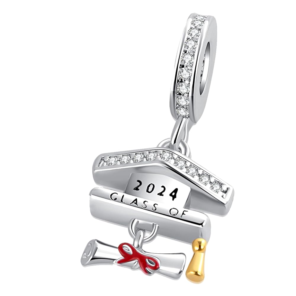 Amazon.com: QeenseKc Graduation 2024 Gift Charm Bachelor's