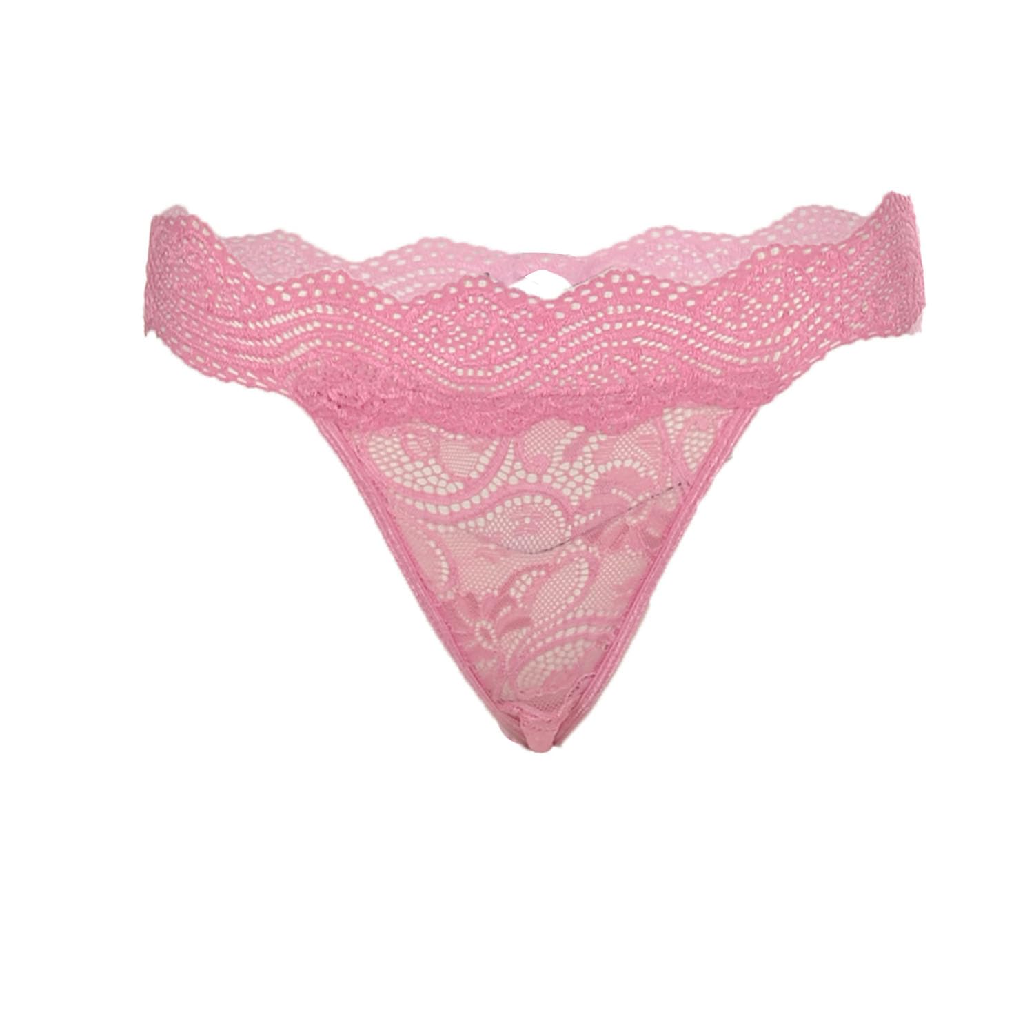 myza Women's Polyester Spandex Latest Pearl Bottom G String/Thong for Girls/Ladies (RIOE-PNTY-LC75060) (Light Pink_Large)-picture-22