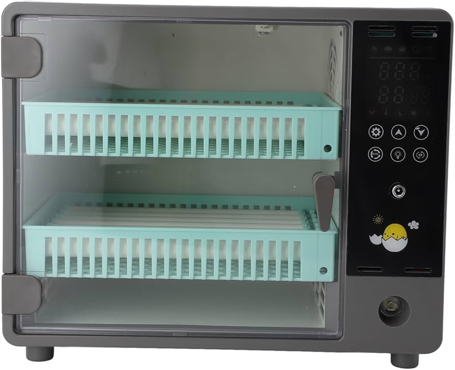 ▪️送料無料！自動転卵機 温度制御搭載 24個孵卵器 育成に110V▪️ Amazon.co.jp: 自動転卵機 智能温度制御搭載 24個収容 鶏卵専用 孵卵器
