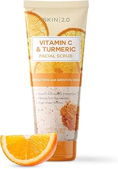 Amazon.com : Skin 2.0 Vitamin C & Turmeric Face Scrub