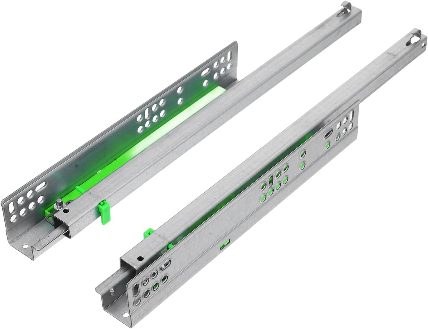 Heavy Duty Drawer Slides Buffer Drawer Slide Heavy Duty Sliding Rail Full Extension Silent Smooth Furniture Track