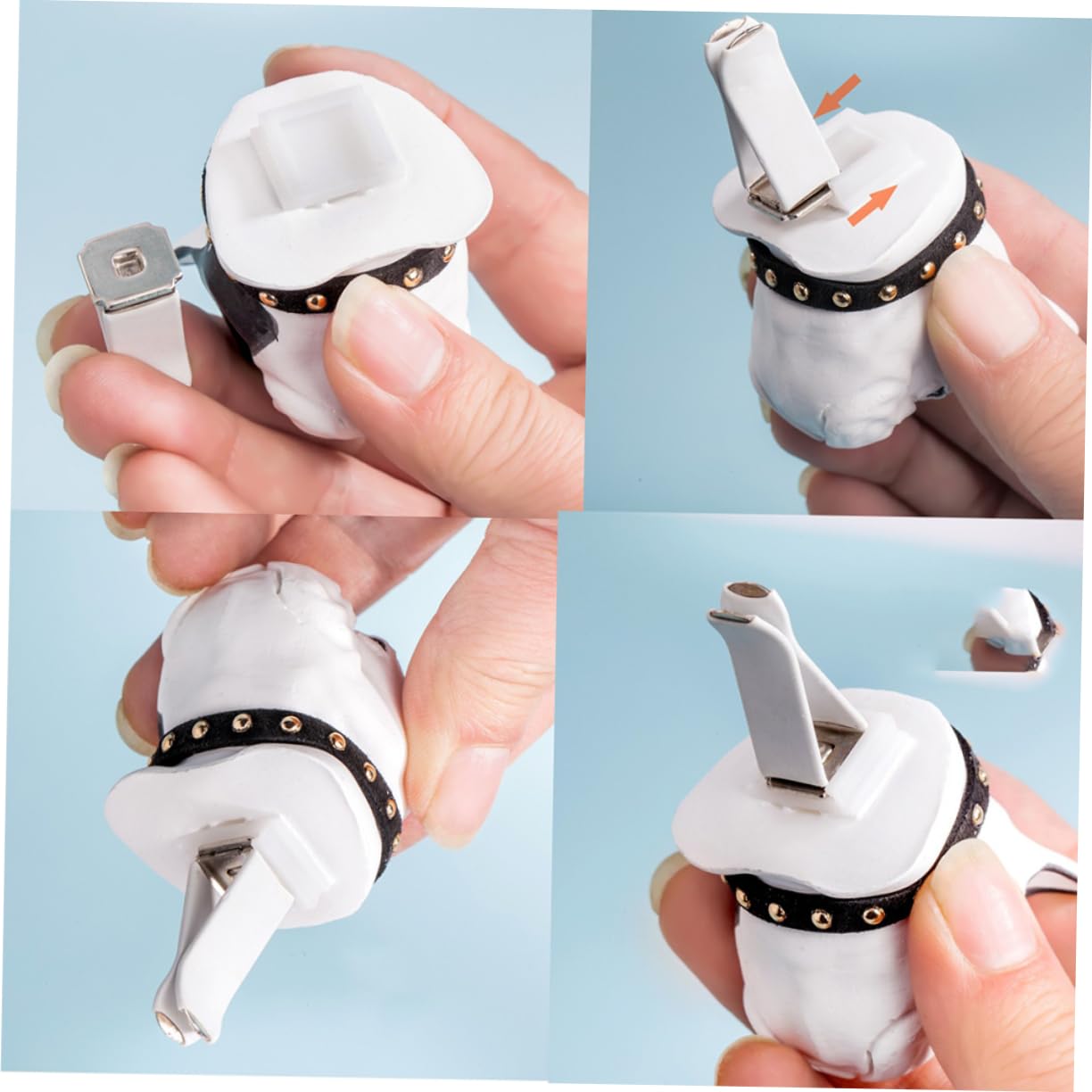 iplusmile 3stücke Auto Duftclip Bulldog Form Für Auto-luftventilation Aromatherapie Deko Für Innenraum Stressabbau Gute Laune Installieren
