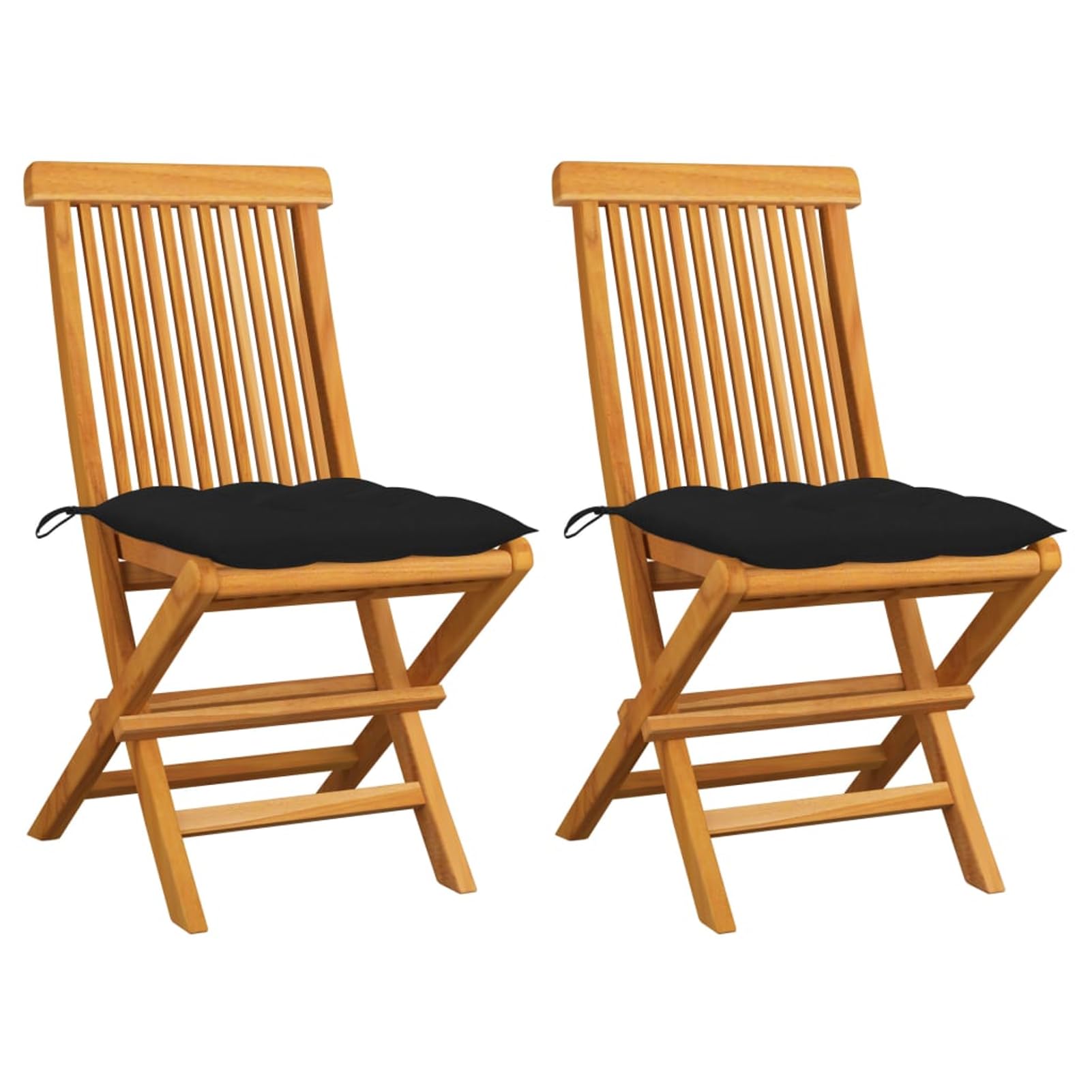 Chaise de jardin en teck avec coussin pour aménager votre salle à manger