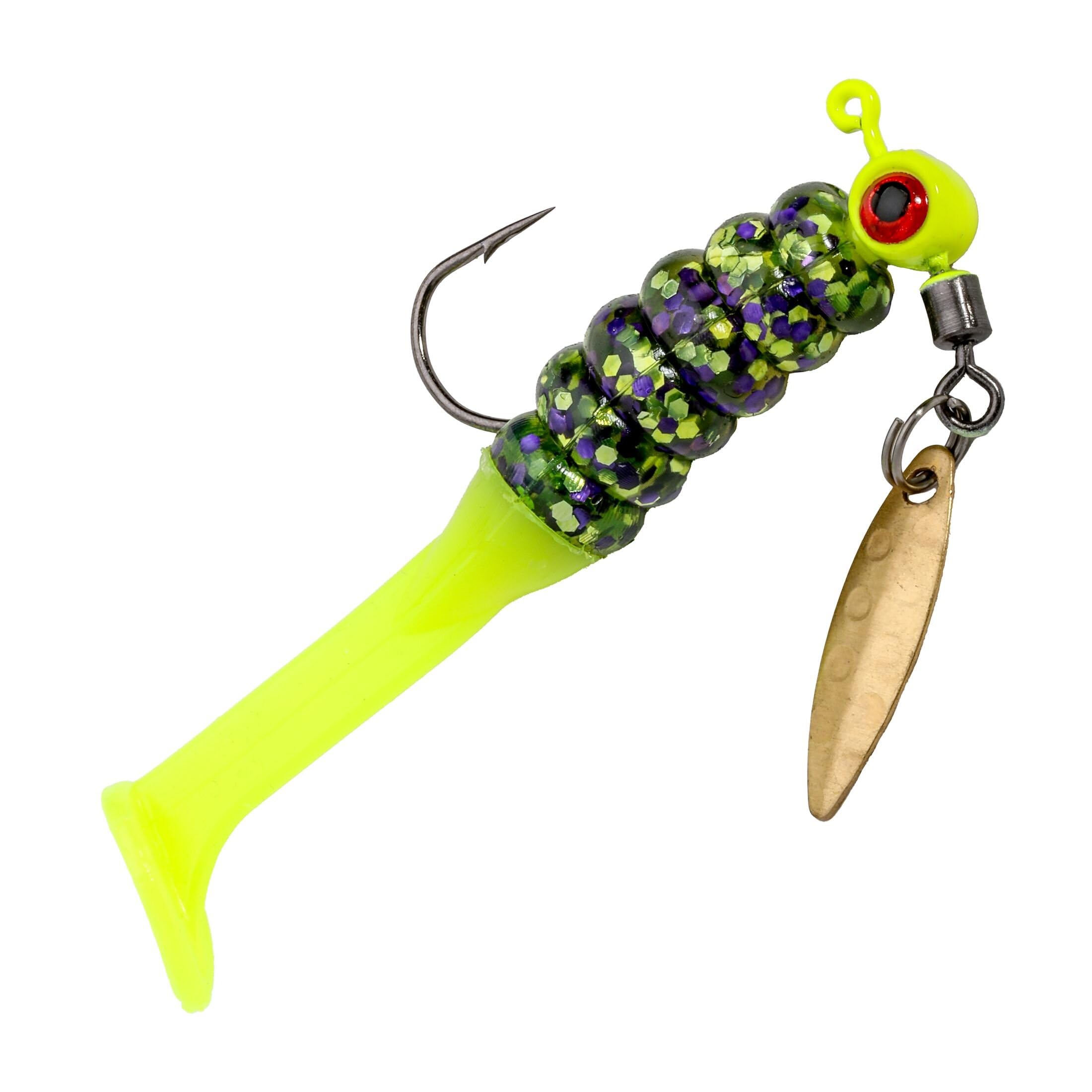 Strike King Mr. Crappie Sausage Head Spins Pre-Rigged Slabalicious Jig