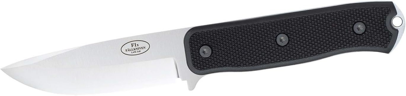 Fallkniven F1x Fixed 102mm Satin Blade Thermorun Handle