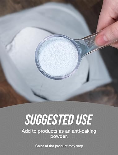 Miniatura 4 de BulkSupplements. com Polvo de estearato de magnesio  antiaglomerante, agente que fluye y relleno  Estearato de magnesio grado alimenticio, las