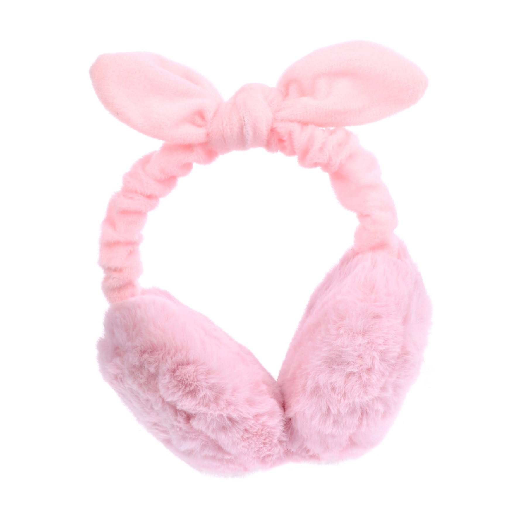 Homoyoyo Fashionable Winter Ear Muffs for Ladies Plush Material Foldable Ear Warmer Bulk Set Warm and Stylish