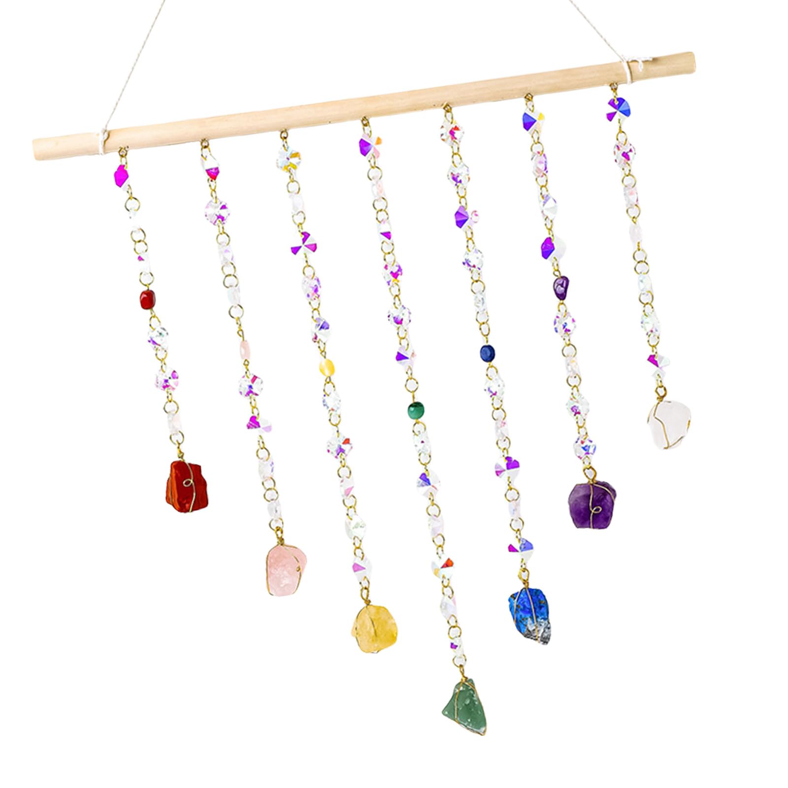 Attrape-soleil en cristal de couleur déco suspendre mur jardin