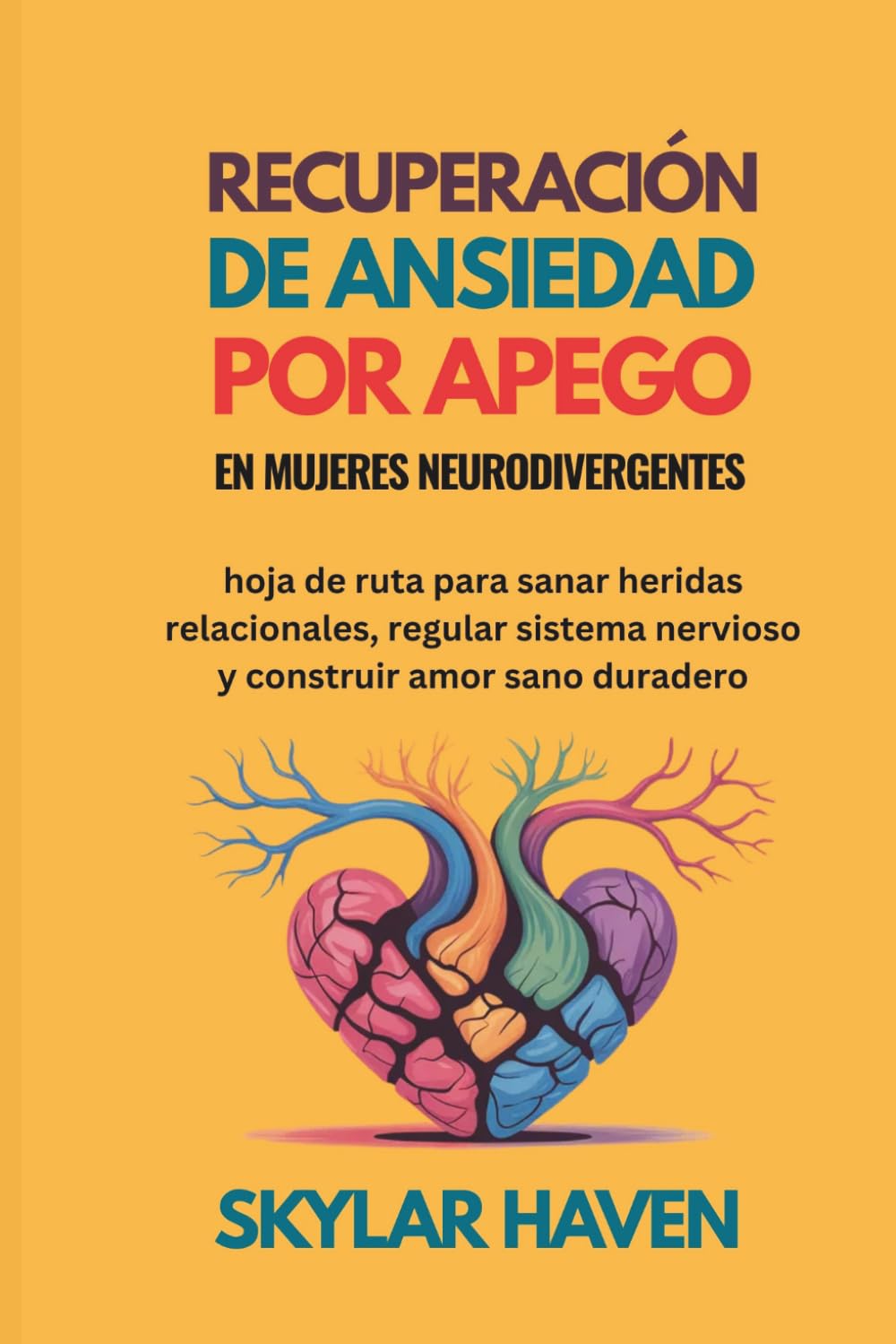 Recuperación de ansiedad por apego en mujeres neurodivergentes: hoja de ruta para sanar heridas relacionales, regular sistema nervioso y construir amor sano duradero