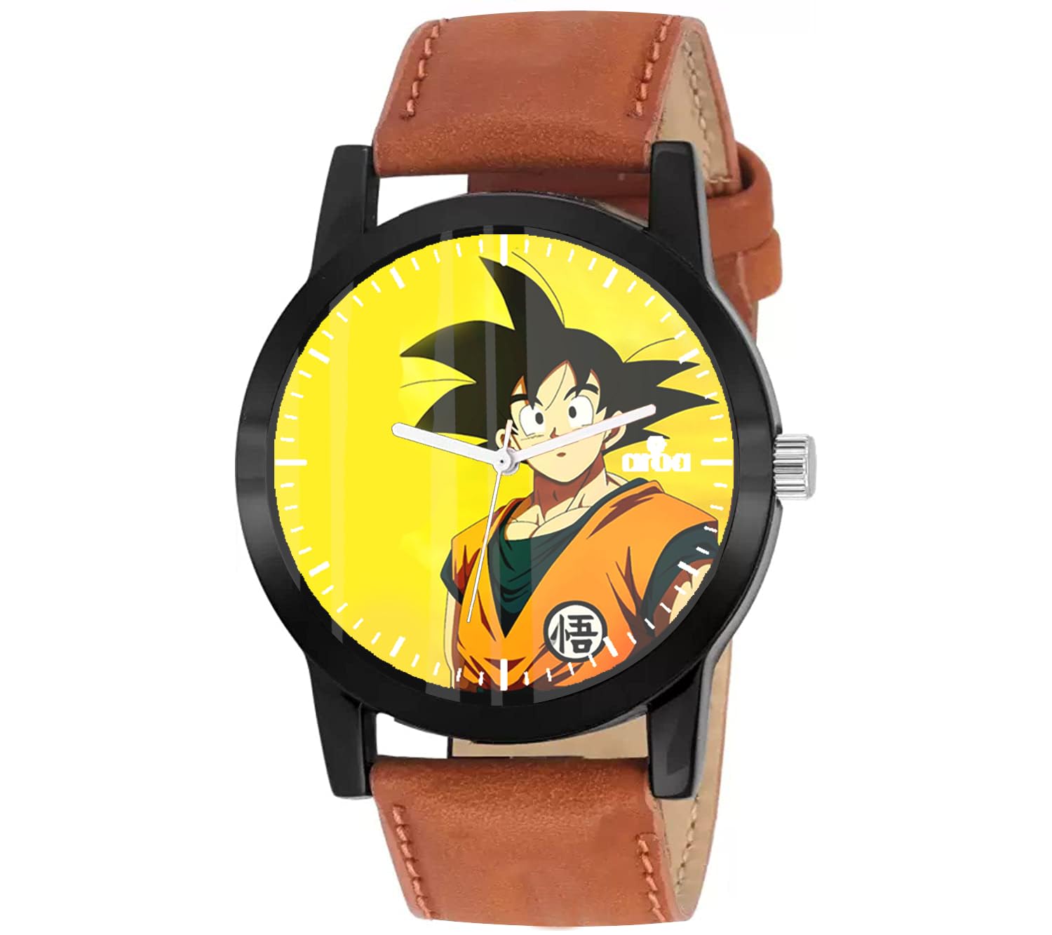 AROA Watch New Watch for Young Goku Model : 1227 Black Metal Type Analog Black Strap Watch Yellow Dial for Men Stylish Watch for Boys (B0CP3NP3B2) Amazon Price History, Amazon Price Tracker