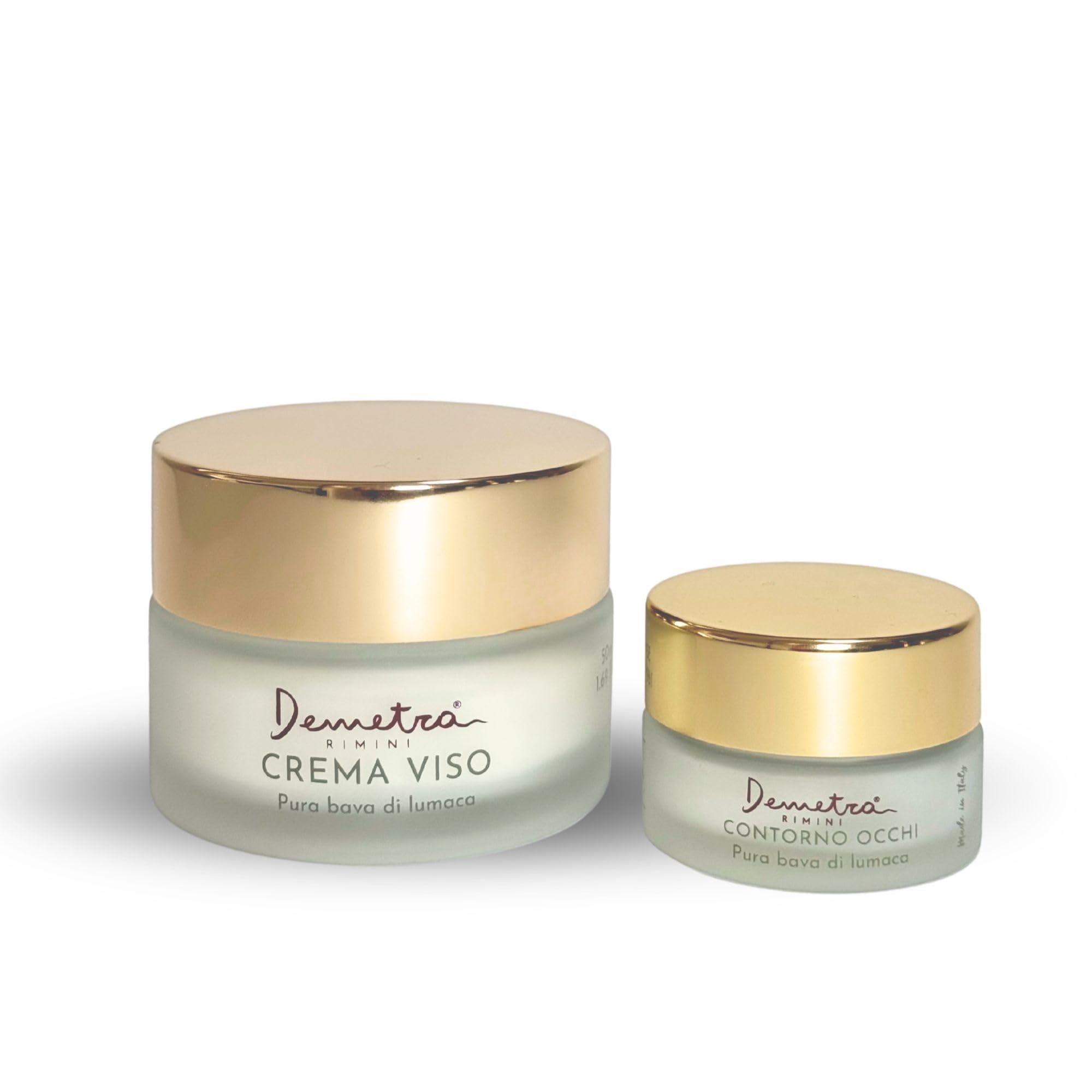 DEMETRA Crema Antiarrugas Mujer - Skincare, Crema Baba de Caracol y Contorno De Ojos Antiarrugas Mujer (Fórmula mejorada - Crema y contorno de ojos)