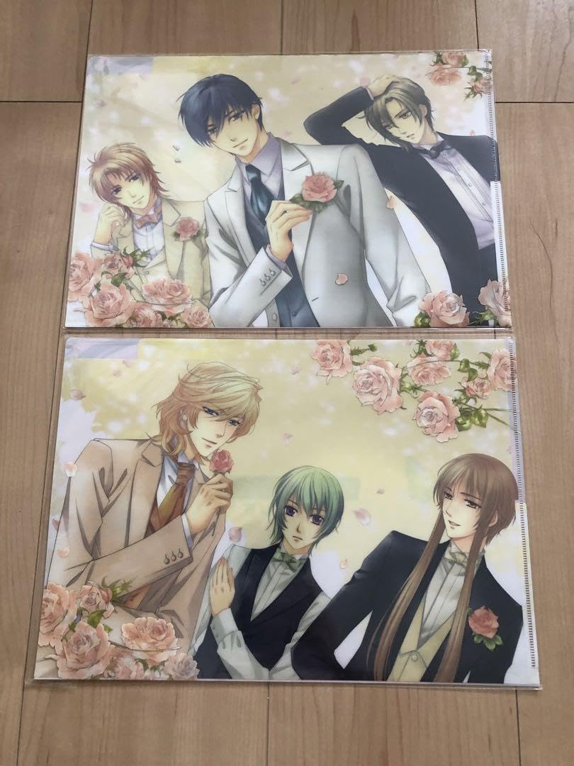 遙かなる時空の中で クリアファイル4枚セット 遙かなる時空の中で6 クリアファイル 4種セット