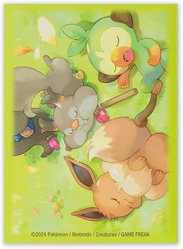 Pokemon Center Pokemon TCG Berry Sleepy Card Sleeves 65 Sleeves